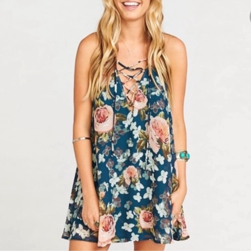 Mumu floral dress